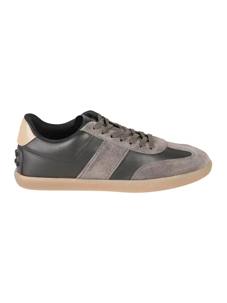 Sneakersy Tod's skórzane brązowe