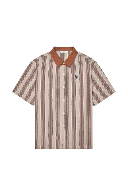 Golf tricou polo Malbon Golf cu dungi