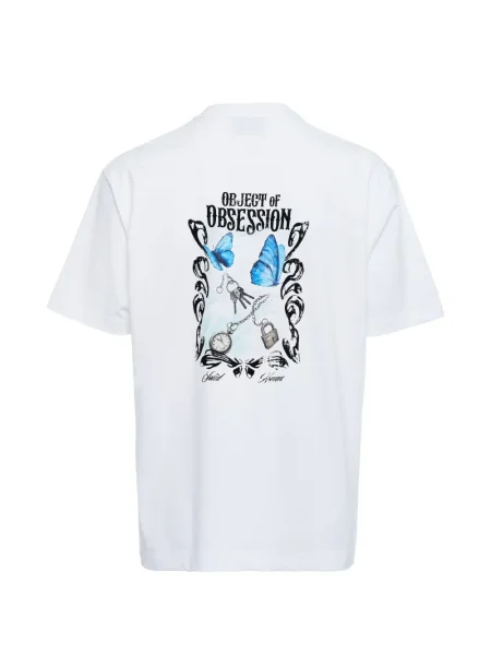 Tricou Solid Homme cu imagine alb