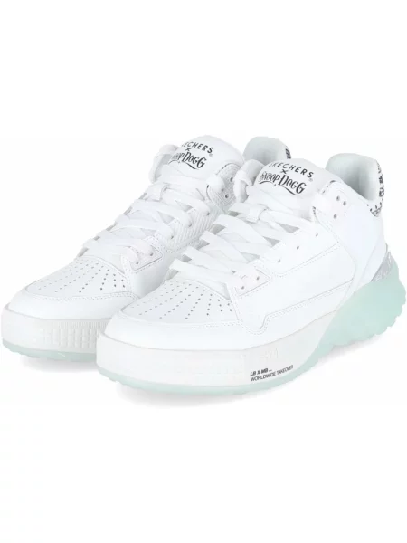 Sneakersy Skechers skórzane białe