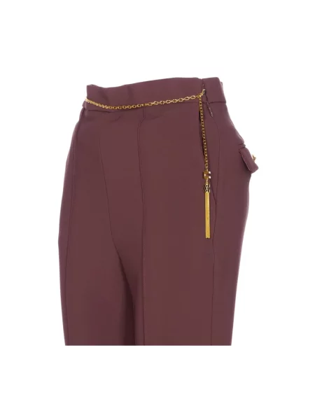 Spodnie Elisabetta Franchi czerwone