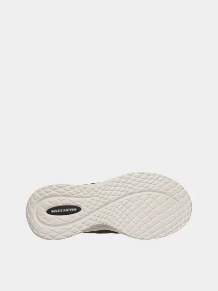 Кожаные повседневные кроссовки Skechers черные
