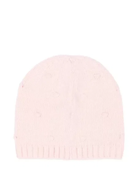 Dětské čepice Moncler Enfant růžový