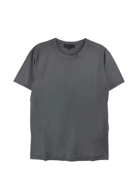 Tricou Omar Afridi cu decolteu rotund gri