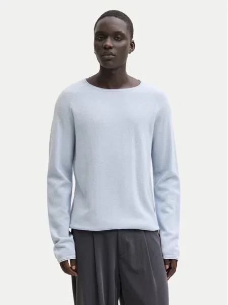 Jack & Jones Πουλόβερ Hill Γαλάζιο