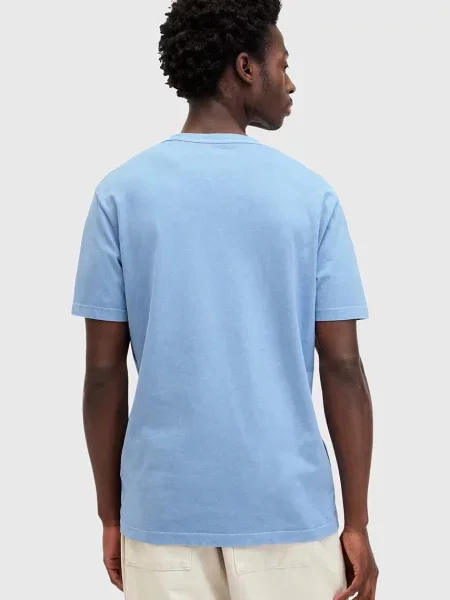 Футболка AllSaints OSSAGE SS CREW однотонна