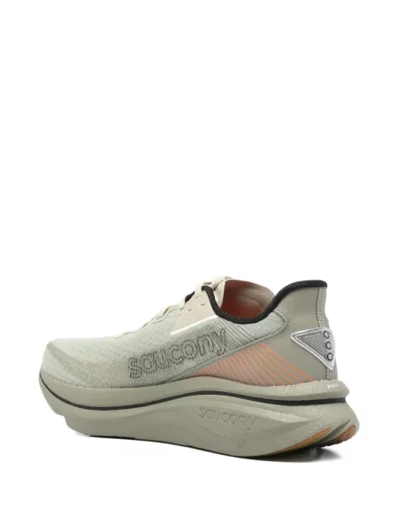 Sneakerși Saucony cu șireturi din dantelă verde