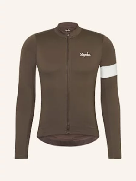 Rapha Termiczna Koszulka Kolarska Core Thermal braun biała