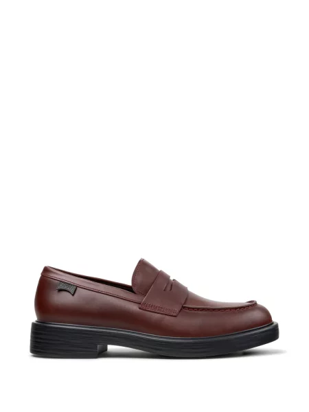 Pantofi loafer Camper din piele maro