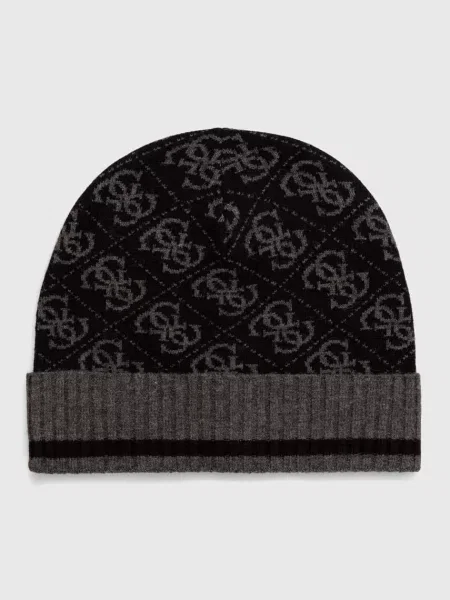 Шапка Guess чорний