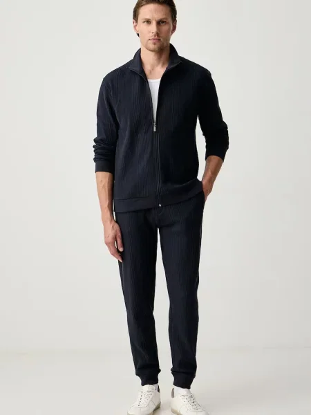 BOSS BLACK Pantaloni de trening Structure negru