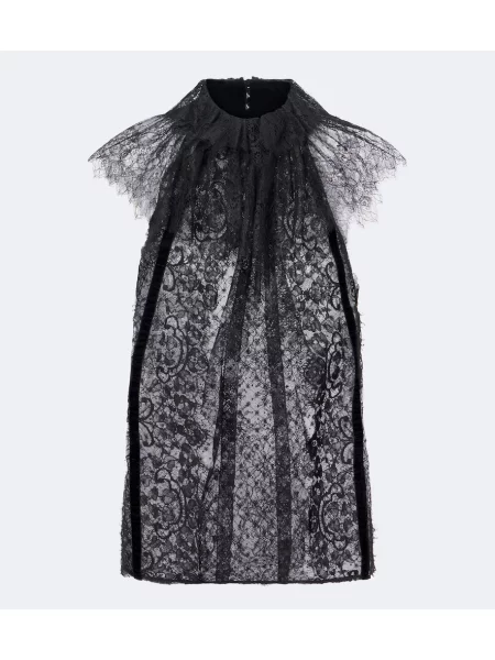 Top Elie Saab čierna
