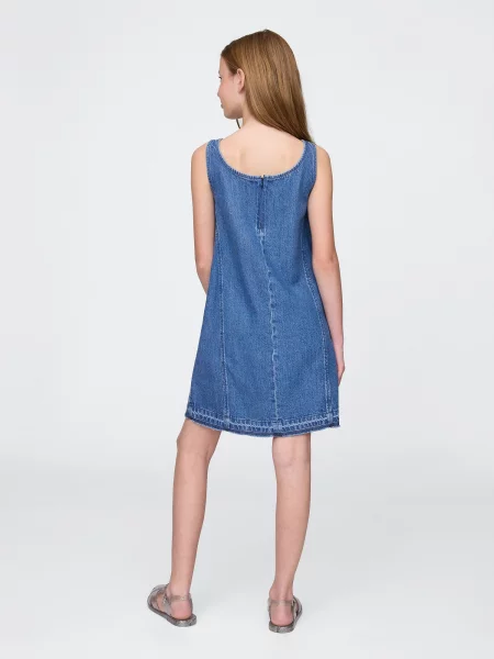 Gyerek denim ruha Gap világoskék
