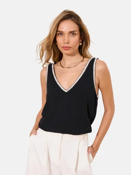 Lipsy Top negru