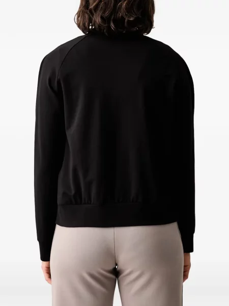 Geacă Ea7 Emporio Armani cu autograf negru