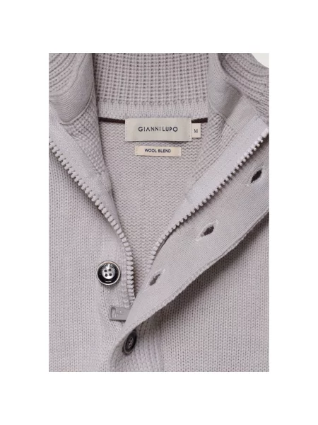 Pulover Gianni Lupo casual gri