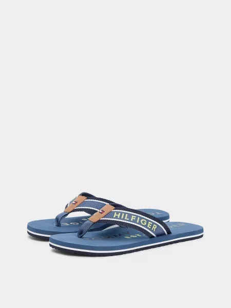 Вьетнамки Tommy Hilfiger синие