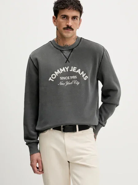 Μπλούζα Tommy Jeans γκρι