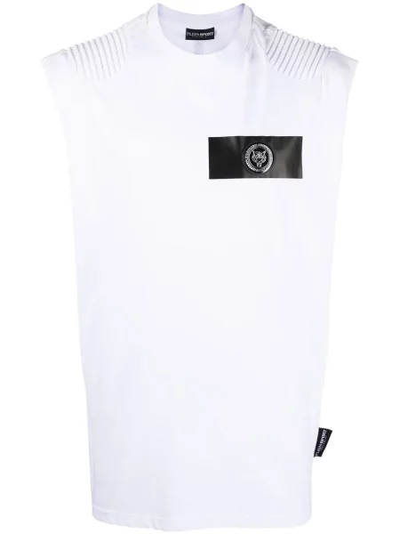 Tricou Plein Sport scurt alb