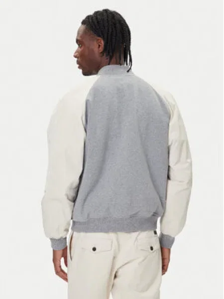 Tommy Hilfiger Bomber dzseki Mix Media Varsity szürke