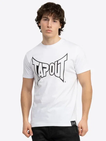Tapout Tricou negru alb
