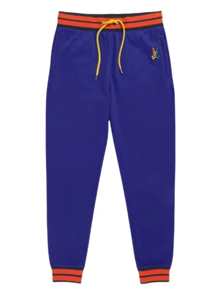 Kalhoty Psycho Bunny modré