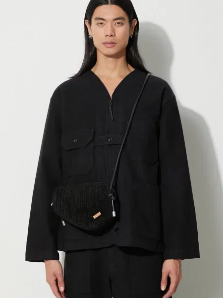 Engineered Garments jachetă de Shooting Jacket de tranziție negru