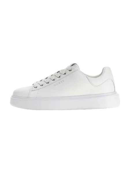 Sneakerși Guess alb