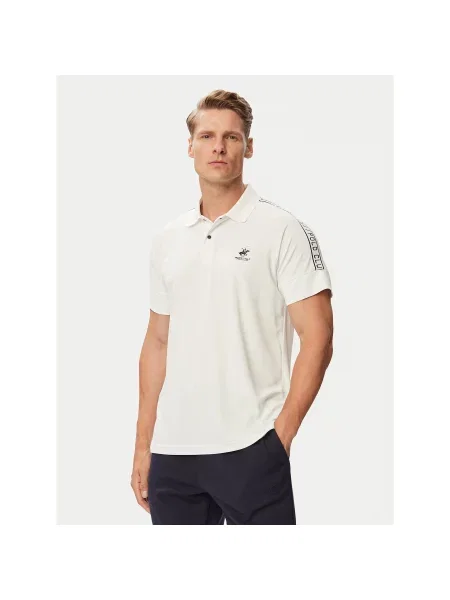 Beverly Hills Polo Club Polo majica Regular Fit bela