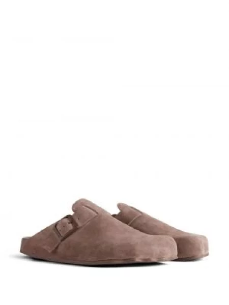 Semišové mules Balenciaga hnědé
