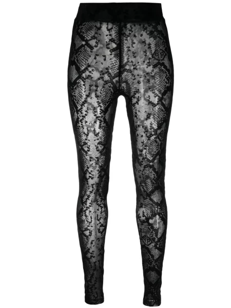 Leggings Philipp Plein negru