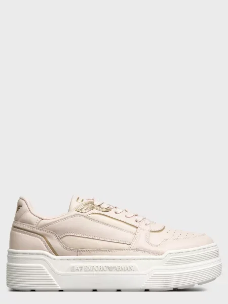 Кеды Ea7 Emporio Armani бежевые