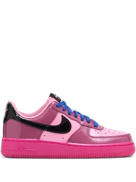 Sneakerși Nike Air Force 1 cu șireturi din dantelă alergare negru