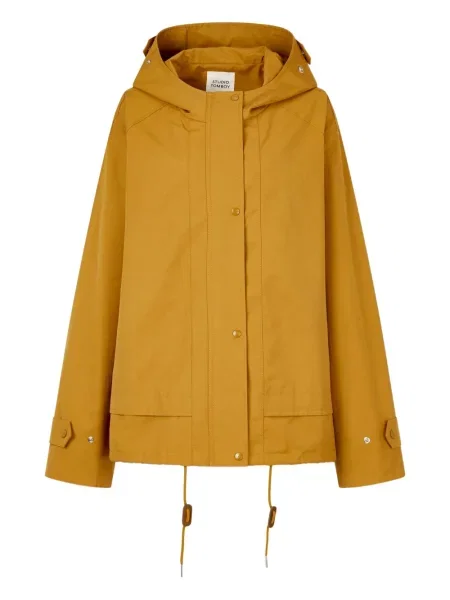 Geacă Studio Tomboy cu glugă portocaliu