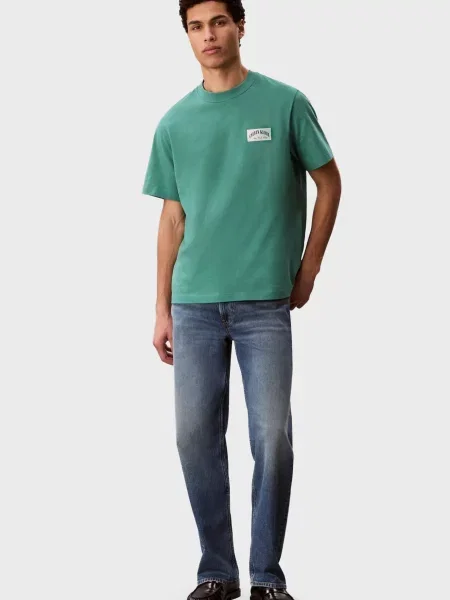 Футболка Calvin Klein Jeans зеленая