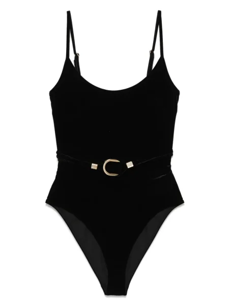 Costum de baie Zimmermann de catifea negru