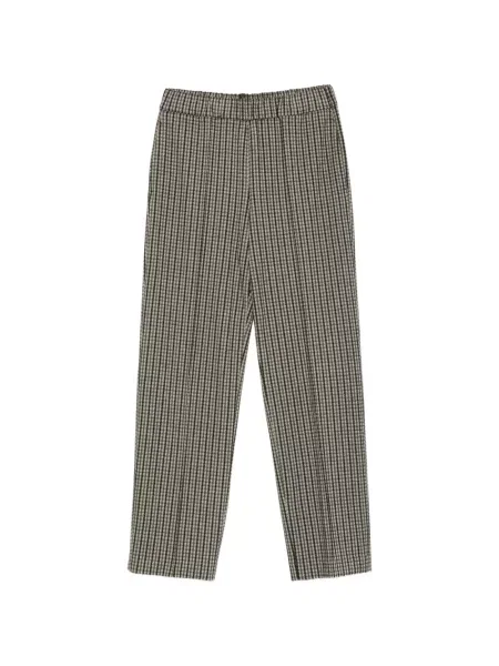 Pantaloni Fabiana Filippi în carouri gri