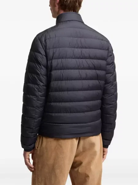 Matlasat geacă Moncler albastru