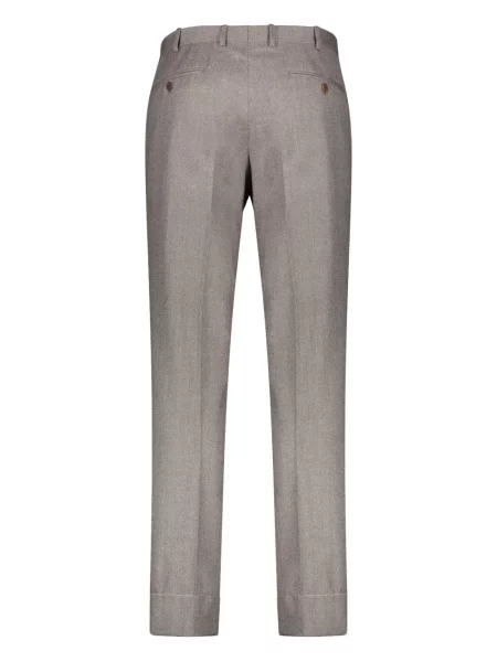 Pantaloni Brioni de lână maro