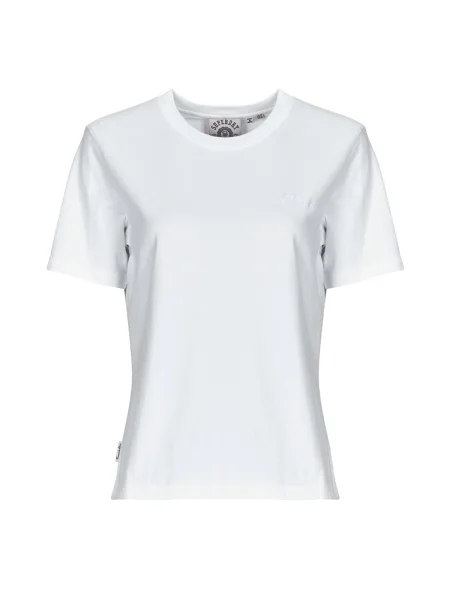 Tricou Superdry cu autograf alb