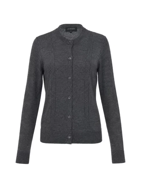 Cardigan Lee Mathews tricotate gri