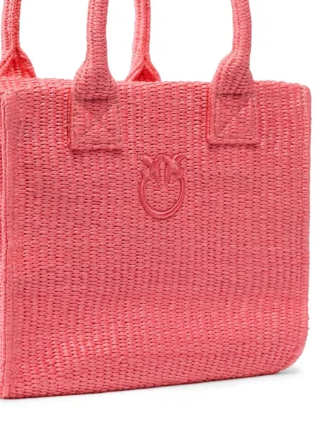 Geantă shopper Pinko roz