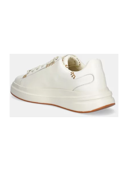 Guess sneakersy ELBA beżowy FMTLBA białe