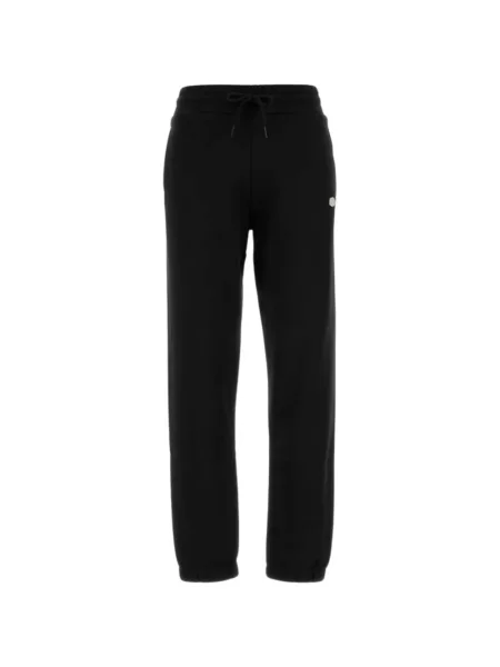 Pantaloni Kenzo cu broderie alergare negru