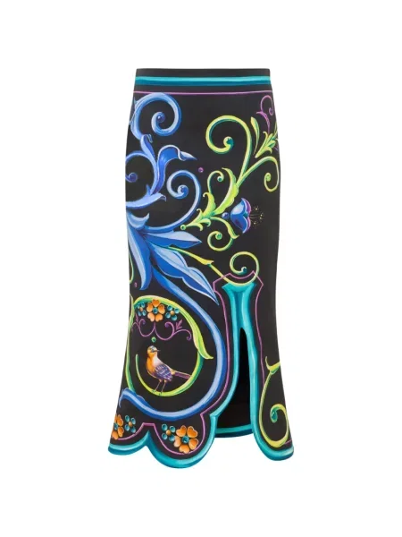 Fustă midi Moschino negru