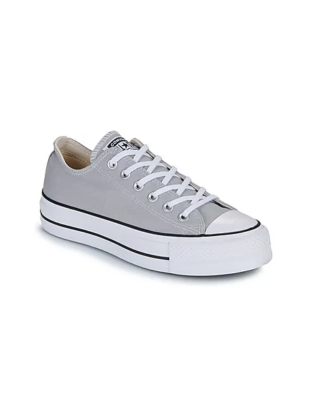Superge Converse Chuck Taylor All Star s platformo siva