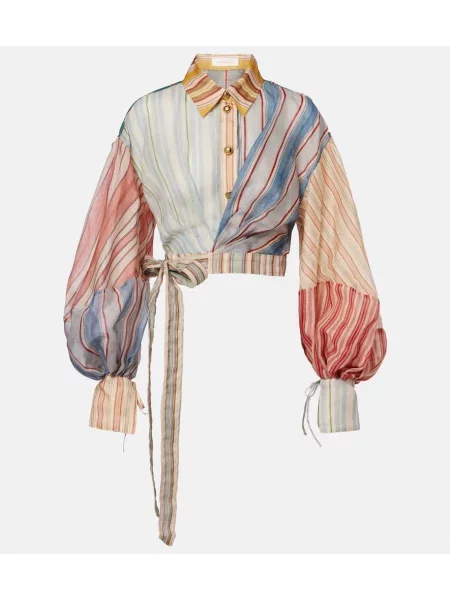 Ľanová pruhovaná blúzka Zimmermann