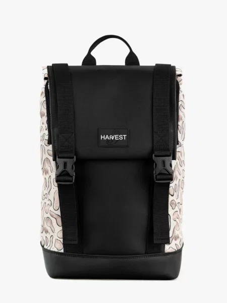 HARVEST Aviapack Рюкзак Поліестер/штучна шкіра чорний