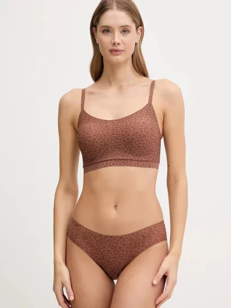 Chantelle Klasické nohavičky Soft Stretch hnedá