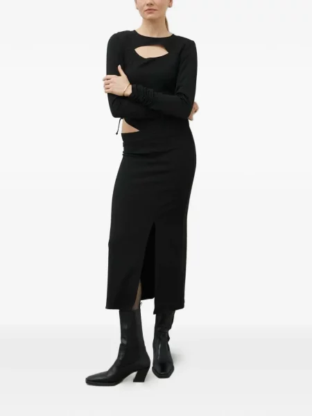 Rochie midi Gestuz până la genunchi de costum negru